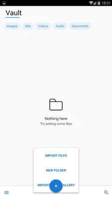 Vault android App screenshot 1